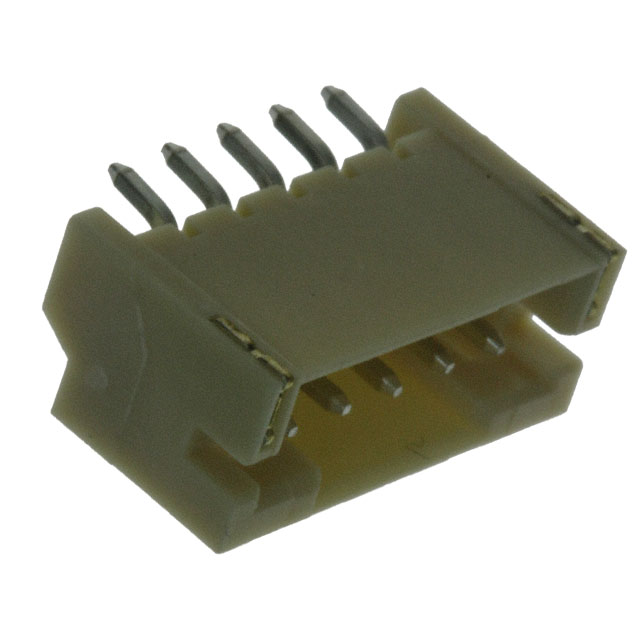 CONN HEADER SMD R/A 5POS 2MM