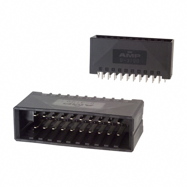 CONN HEADER VERT 20POS 3.81MM
