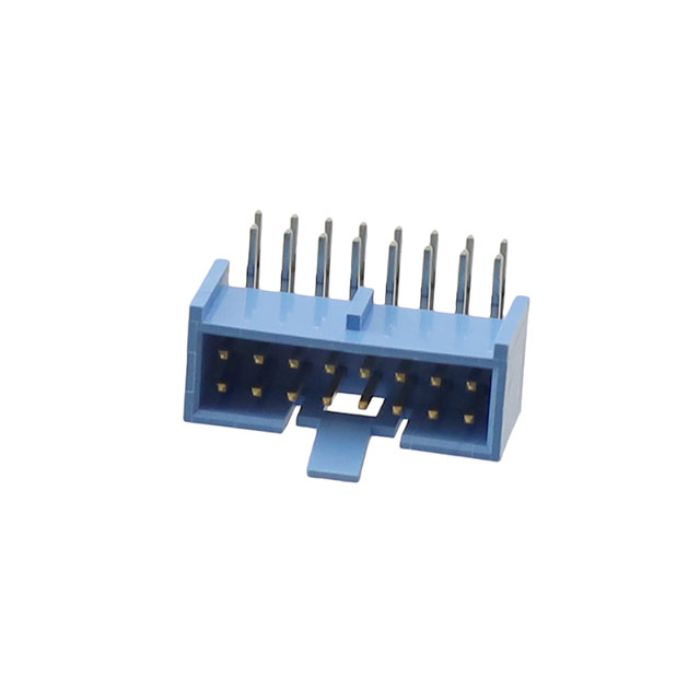 CONN HEADER R/A 16POS 2.54MM