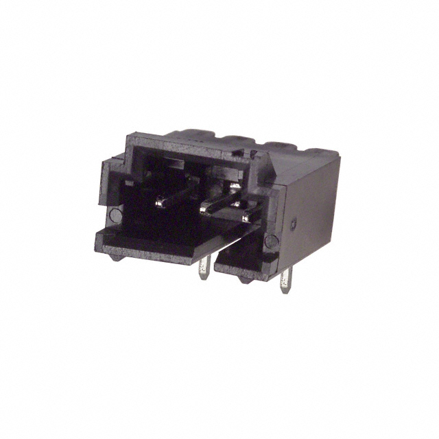 CONN HEADER R/A 3POS 2.54MM