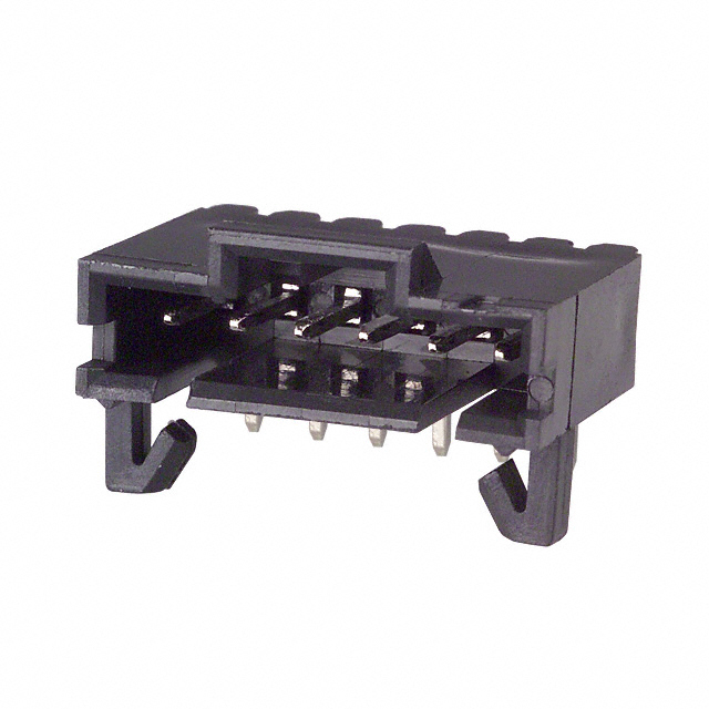 CONN HEADER R/A 6POS 2.54MM