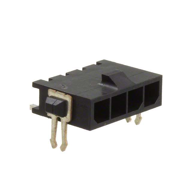 CONN HEADER SMD R/A 4POS 3MM