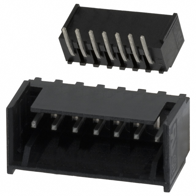 CONN HEADER R/A 7POS 2.54MM
