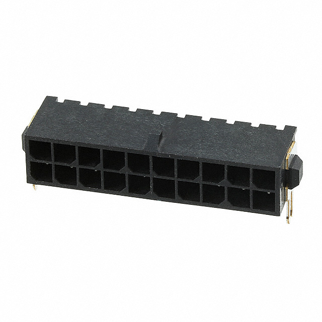 CONN HEADER R/A 20POS 3MM