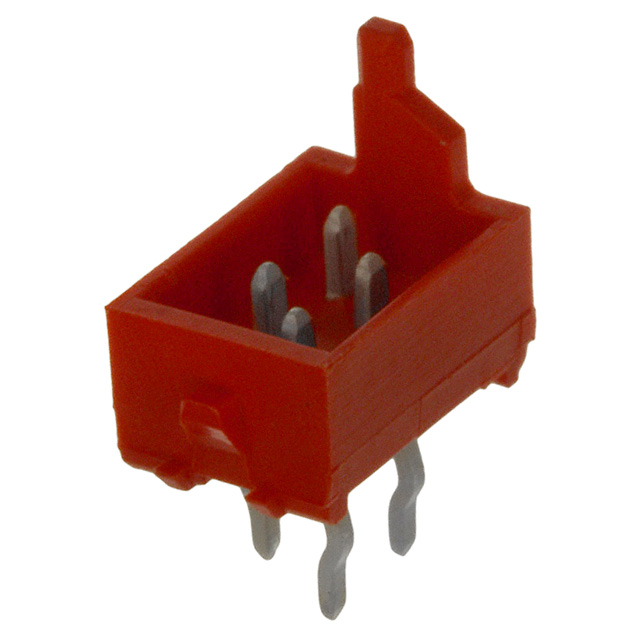 CONN HEADER VERT 4POS 2.54MM