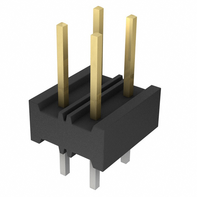 CONN HEADER VERT 4POS 2MM
