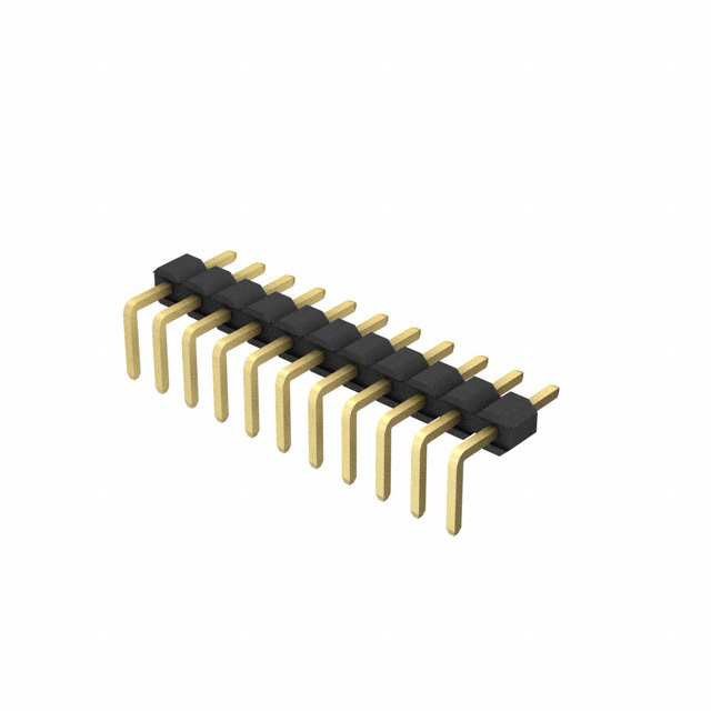 CONN HEADER R/A 11POS 2MM