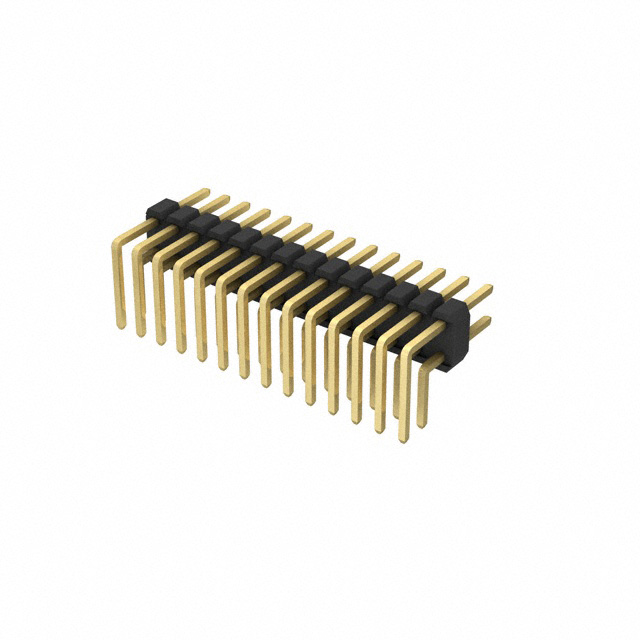 CONN HEADER R/A 28POS 2MM
