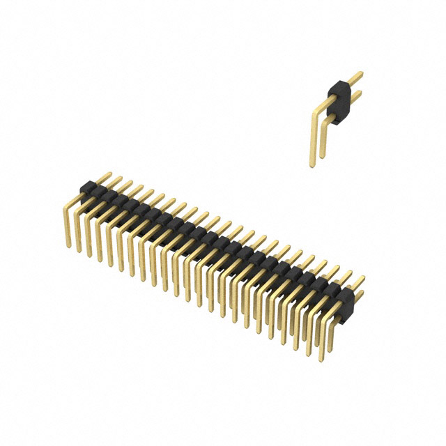 CONN HEADER R/A 46POS 2MM