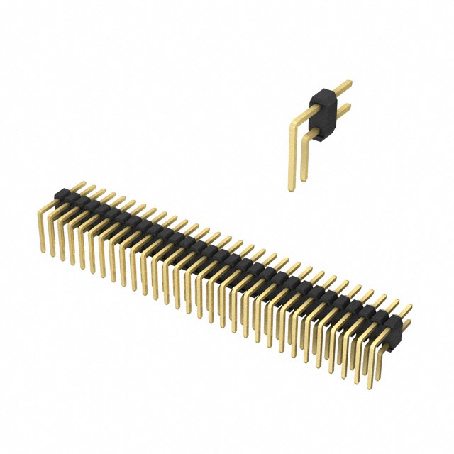 CONN HEADER R/A 60POS 2MM