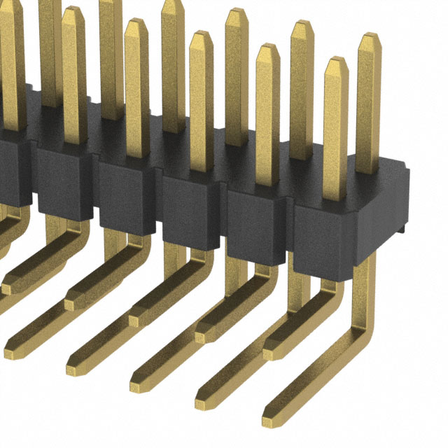 CONN HEADER R/A 18POS 2MM