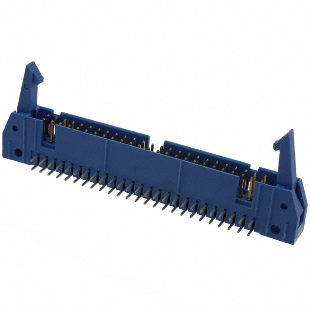 CONN HEADER R/A 50POS 2.54MM