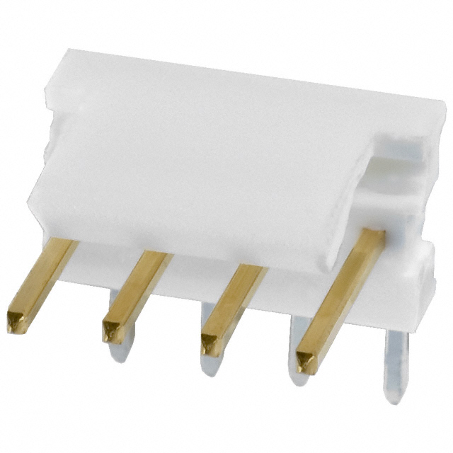 CONN HEADER R/A 4POS 2.54MM