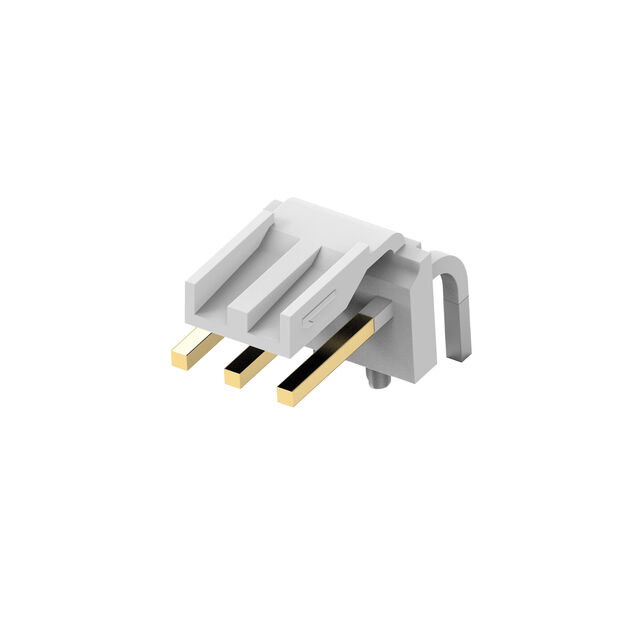 CONN HEADER R/A 3POS 3.96MM