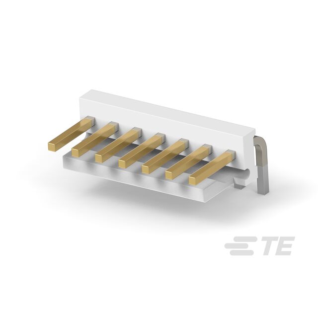 CONN HEADER R/A 7POS 3.96MM