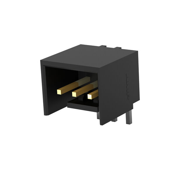 CONN HEADER R/A 3POS 2.54MM