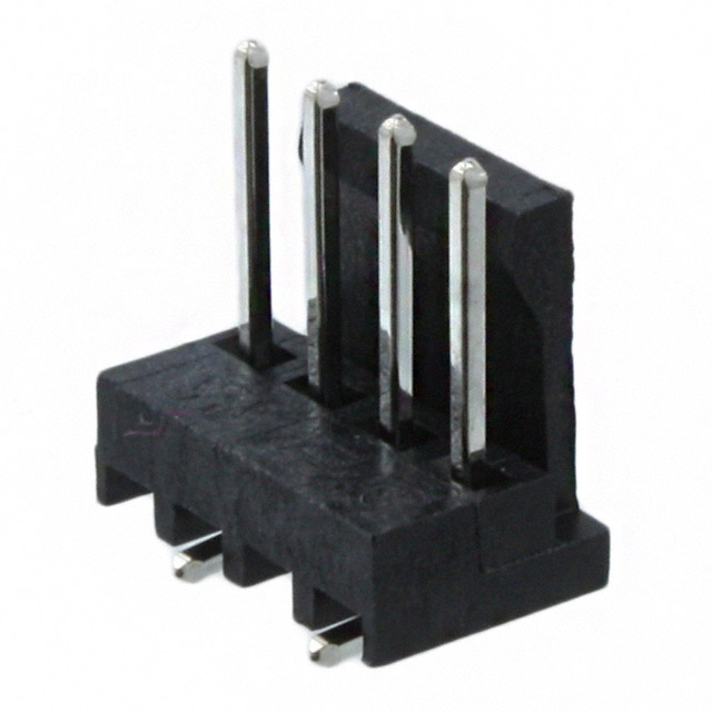 CONN HEADER SMD 4POS 2.54MM