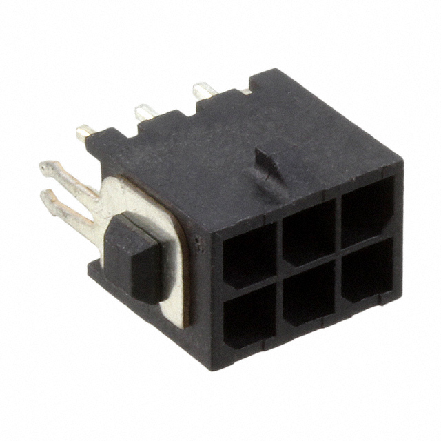 CONN HEADER VERT 6POS 3MM