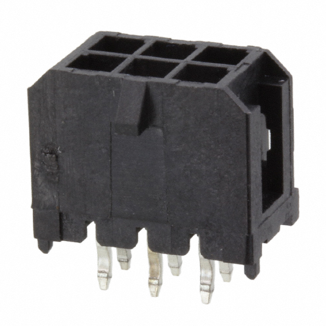CONN HEADER VERT 6POS 3MM