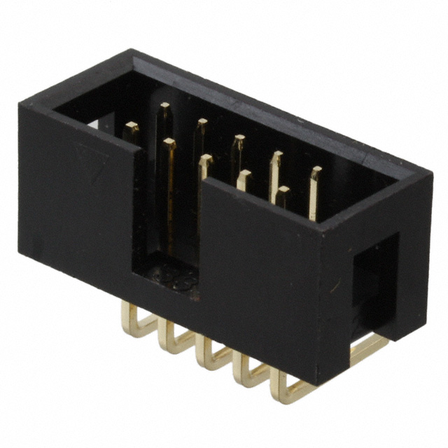 CONN HEADER R/A 10POS 2.54MM