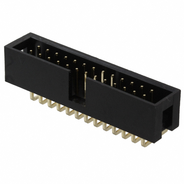 CONN HEADER R/A 26POS 2.54MM