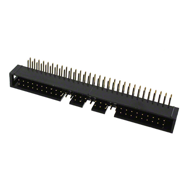CONN HEADER R/A 60POS 2.54MM