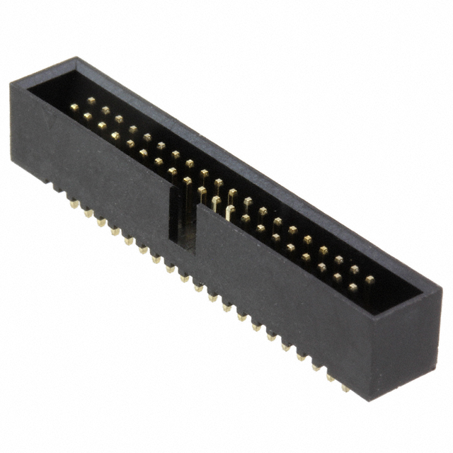 CONN HEADER VERT 40POS 1.27MM