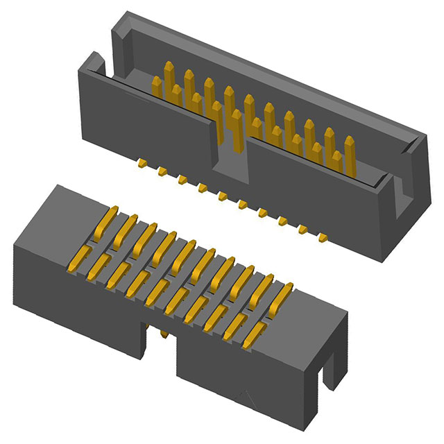 CONN HEADER SMD 24POS 1.27MM