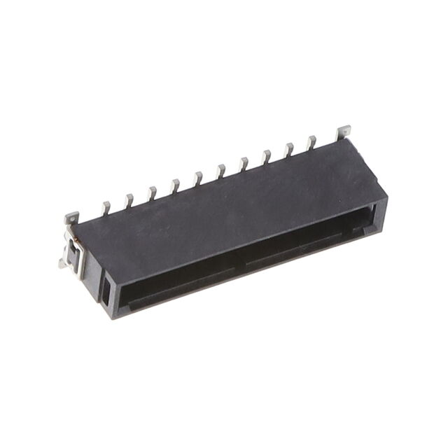10-PIN, RIGHT ANGLE, SMT