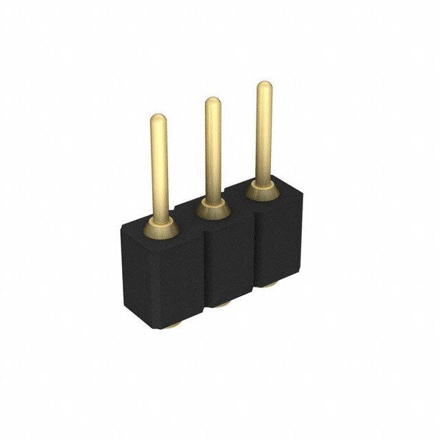 CONN HEADER SMD 3POS 2.54MM