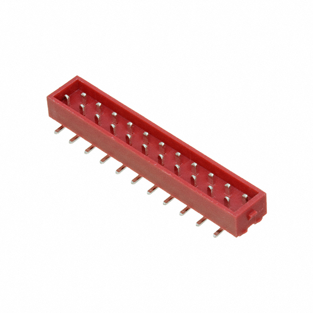 CONN HEADER SMD 22POS 2.54MM