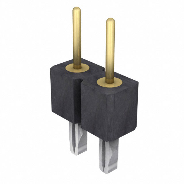 CONN HEADER VERT 2POS 2.54MM