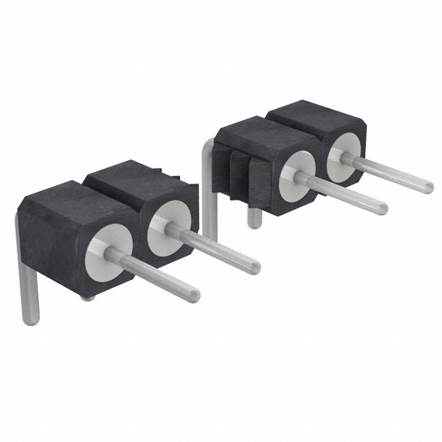 CONN HEADER R/A 5POS 2.54MM