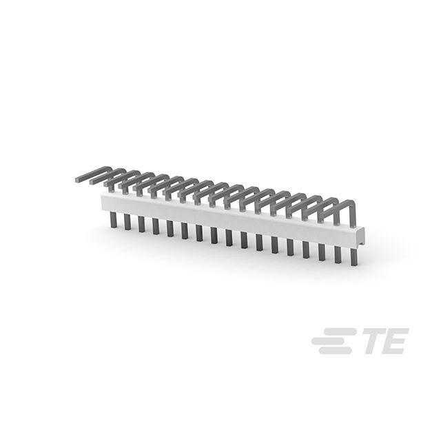 CONN HEADER R/A 17POS 2.54MM