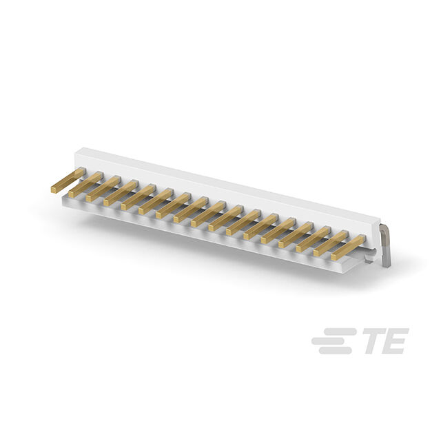CONN HEADER R/A 17POS 3.96MM