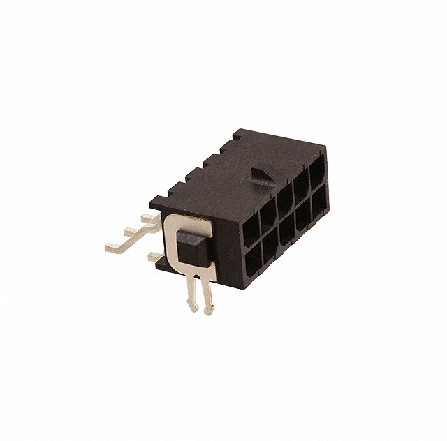 CONN HEADER SMD R/A 10POS 3MM