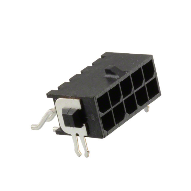 CONN HEADER SMD R/A 10POS 3MM