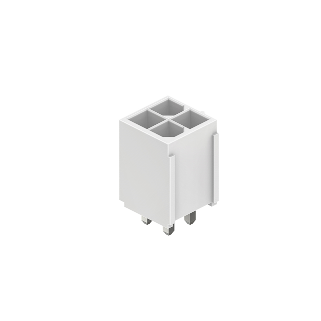 CONN HEADER VERT 4POS DUAL 94V-0