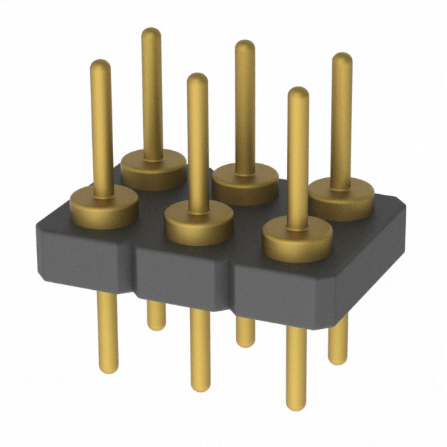 CONN HEADER VERT 6POS 2.54MM