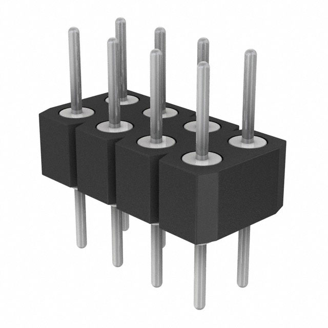 CONN HEADER VERT 8POS 2.54MM