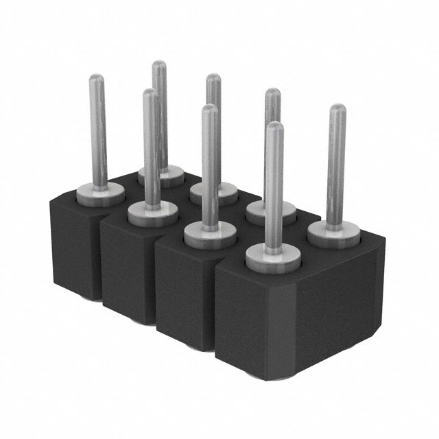 CONN HEADER SMD 8POS 2.54MM