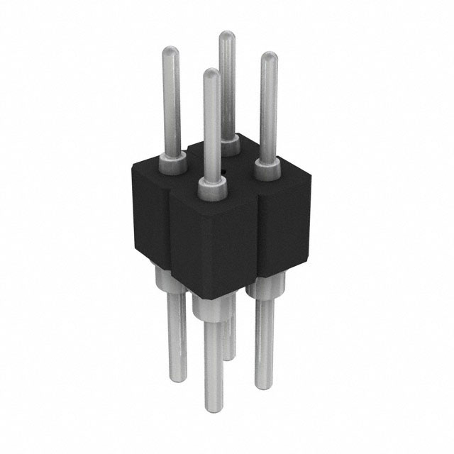 CONN HEADER VERT 4POS 2.54MM