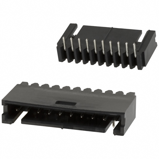 CONN HEADER R/A 10POS 2.54MM