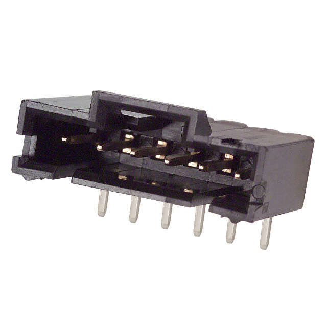 CONN HEADER R/A 6POS 2.54MM