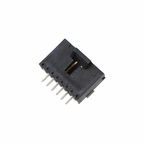 CONN HEADER SMD R/A 6POS 2.54MM