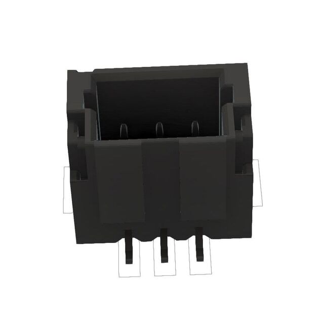 3P, 1.0 MM PITCH WTB WAFER CONN.