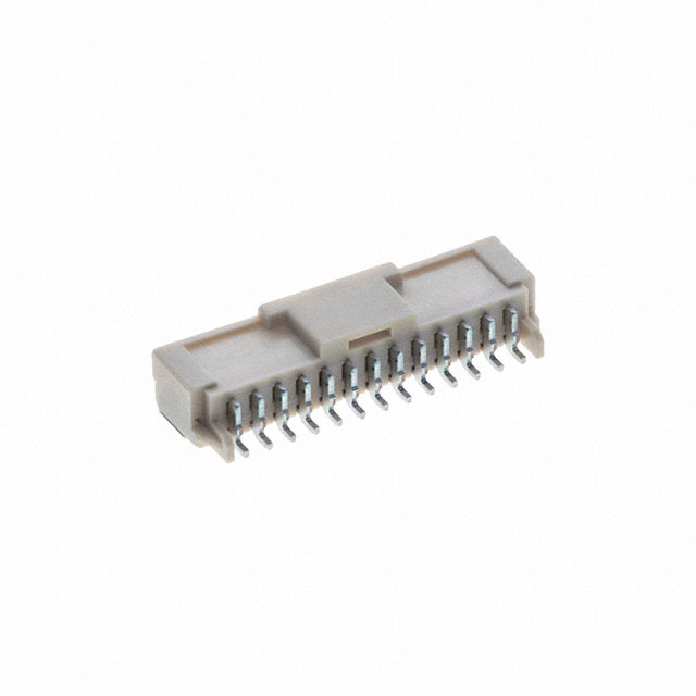 CONN HEADER SMD R/A 13POS 2MM