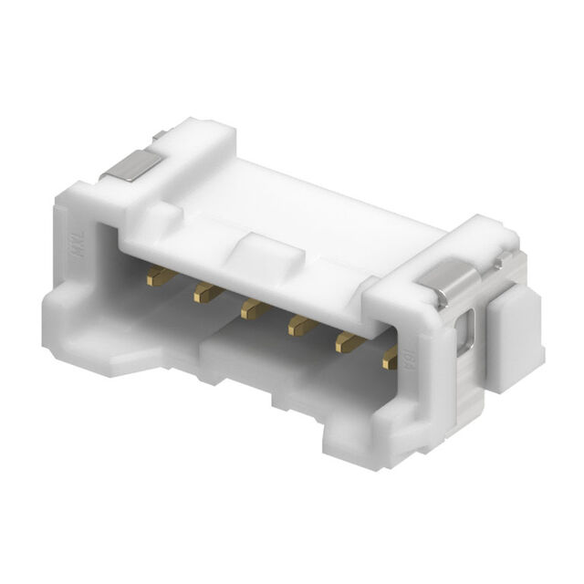 2.0W/B SMT RA PLUG 6CKT NAT G010