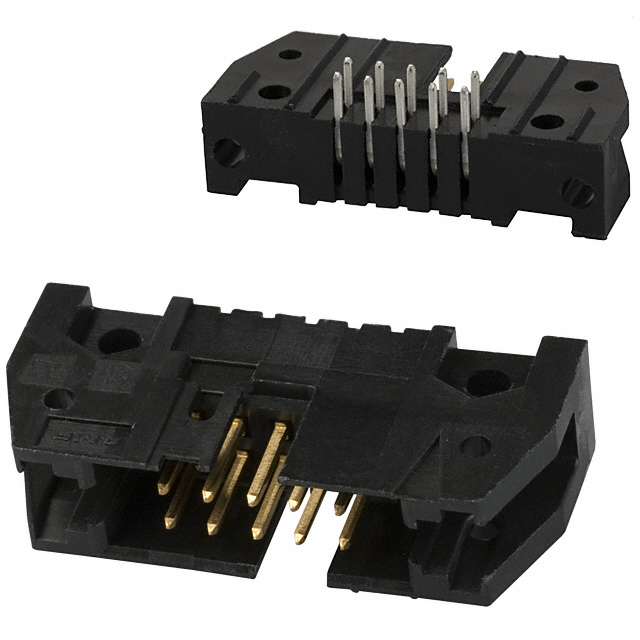 CONN HEADER R/A 10POS 2.54MM