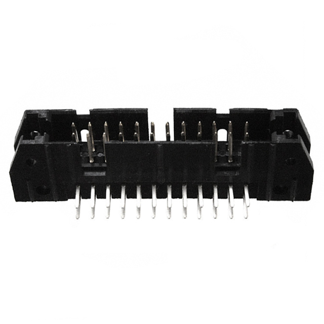 CONN HEADER R/A 24POS 2.54MM